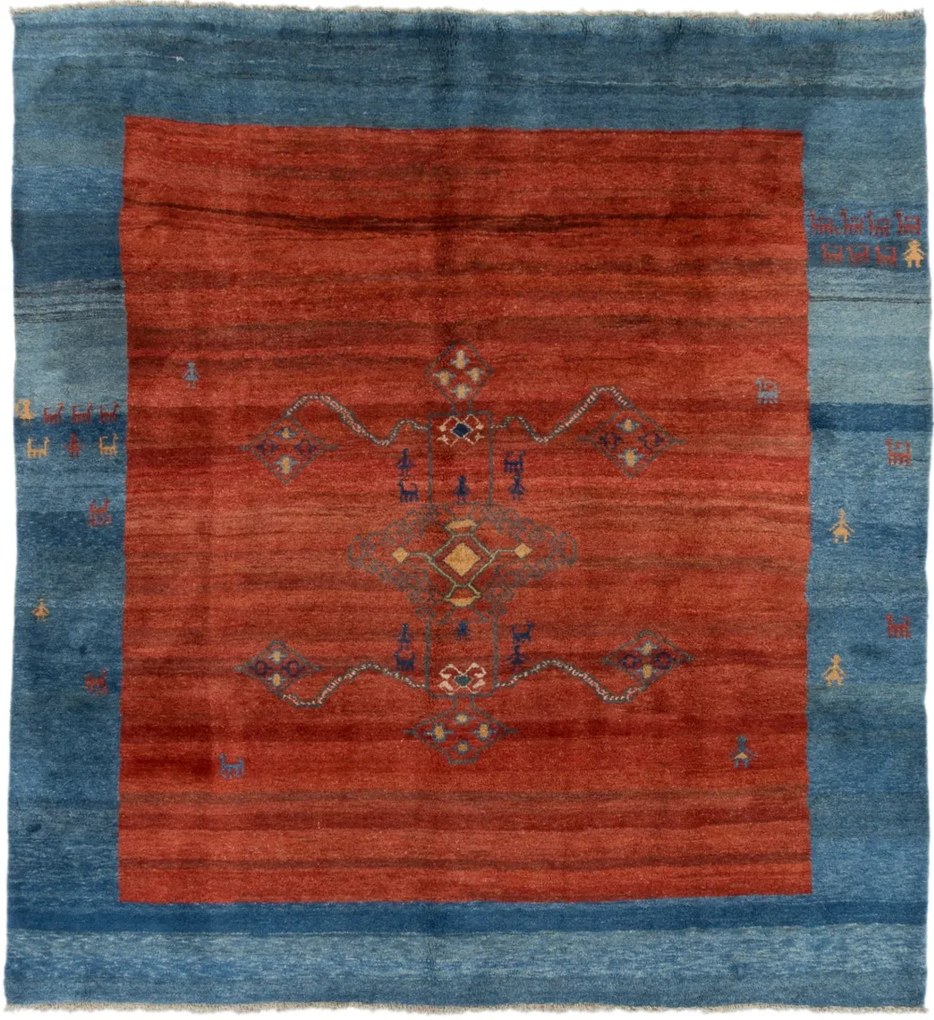 Gabbeh Tappeto persiano 310 x 340 (Iran) Annodato A Mano