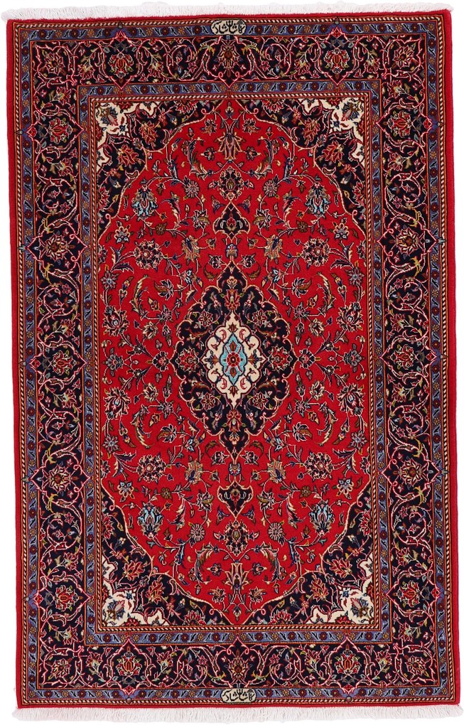 Kashan Tappeto persiano 120x180 (Iran) Annodato A Mano