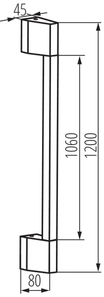 Kanlux 38896- Applique a LED da esterno YALTE LED/11W/230V 4000K IP54 nero