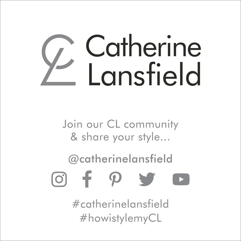 Federe per cuscino in set in tessuto damascato 2 pz 50x75 cm Satin Stripe – Catherine Lansfield