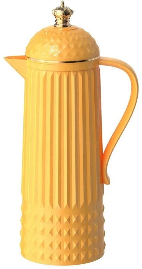 Borraccia termica gialla 920 ml Crown – PT LIVING