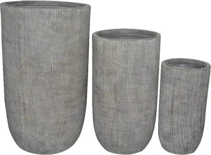 PATRICIA - set di 3 vasi