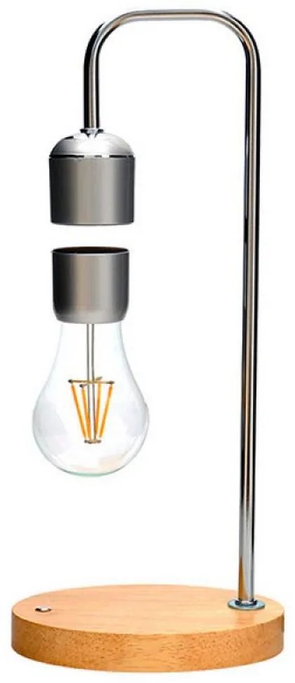 Lampada da tavolo Led a levitazione magnetica Vintage Bulb 2W M LEDME