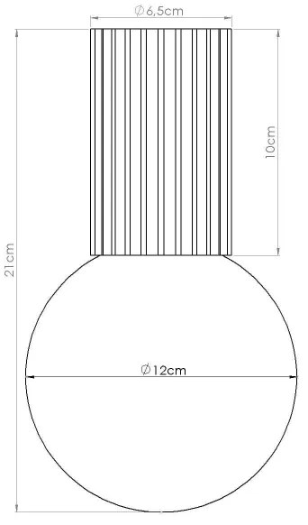 Sollux SL.1728 - Plafoniera da bagno HALO 1xG9/8W/230V IP44 arancione