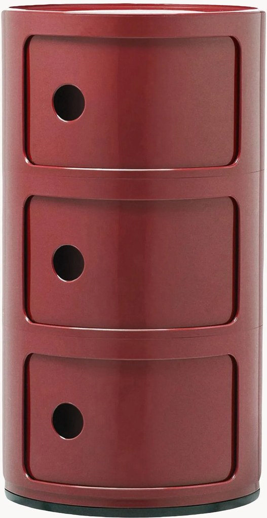 Contenitore di design con 3 cassetti Componibili, alt. 59 cm