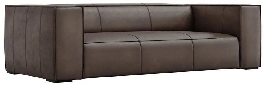 Divano in pelle marrone 227 cm Madame - Windsor &amp; Co Sofas