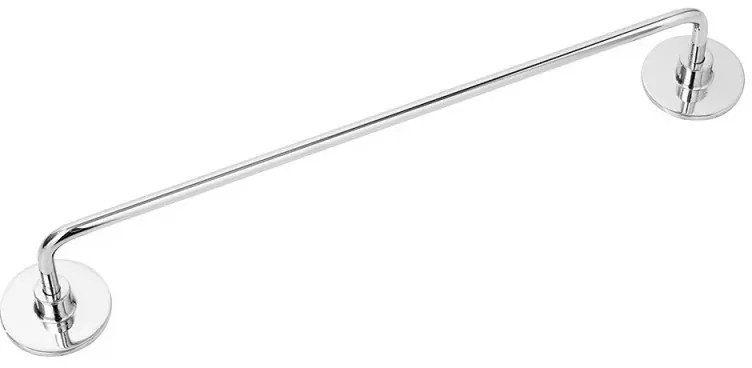 Barra porta asciugamani a muro da 35 cm in acciaio cromato Idea