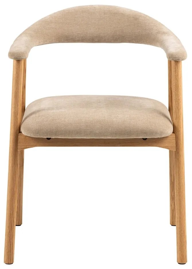 Sedia da pranzo beige/di colore naturale Addi – Actona