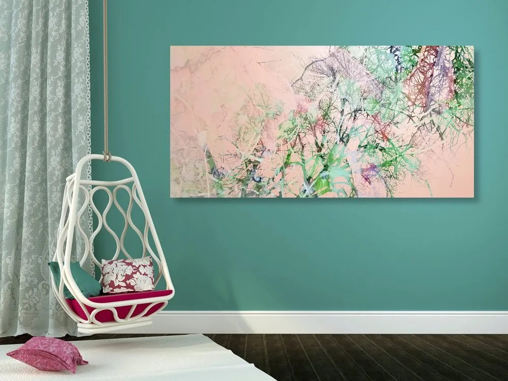 Quadro su tela – Rami astratti dell'albero