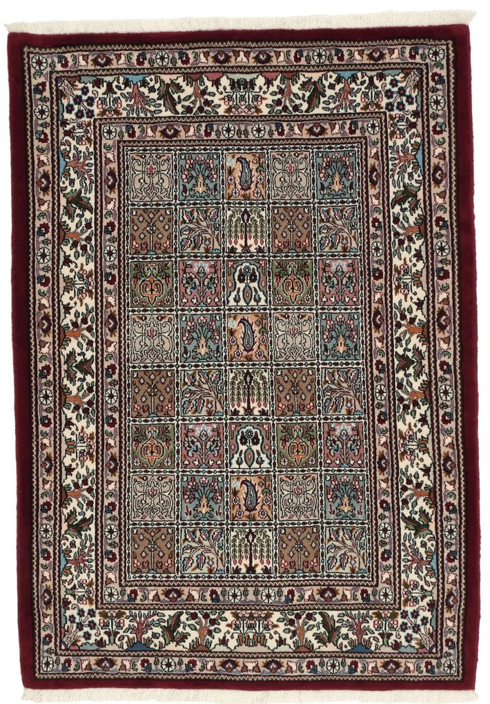 Moud Tappeto 140 x 100 (Iran) Annodato A Mano