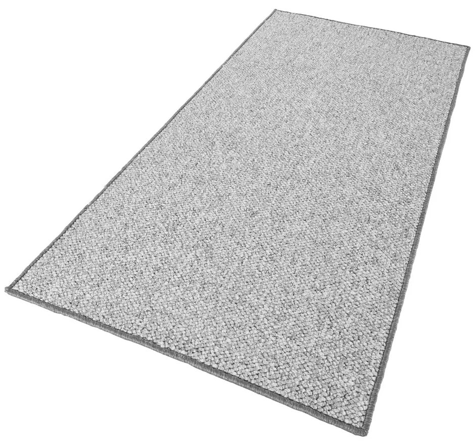 Passatoia grigia 80 x 200 cm Wolly - BT Carpet