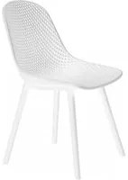 Sedia da Giardino Vichy 55x46,5x85 h cm in Plastica Bianco