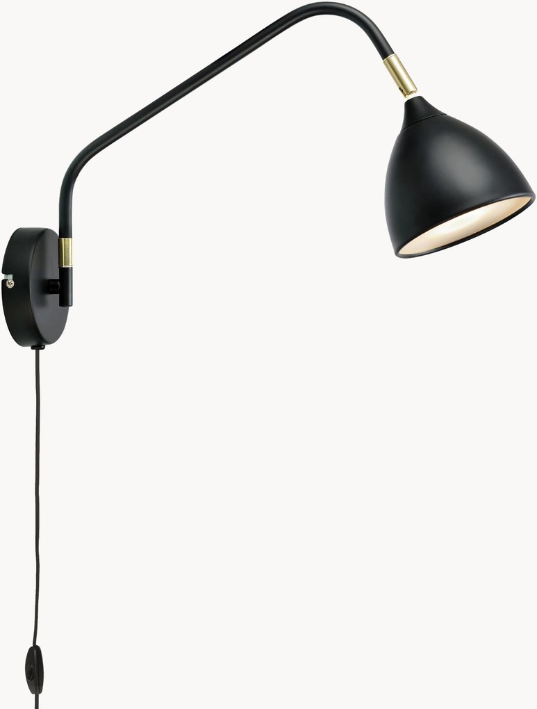 Applique grande orientabile con spina Valencia