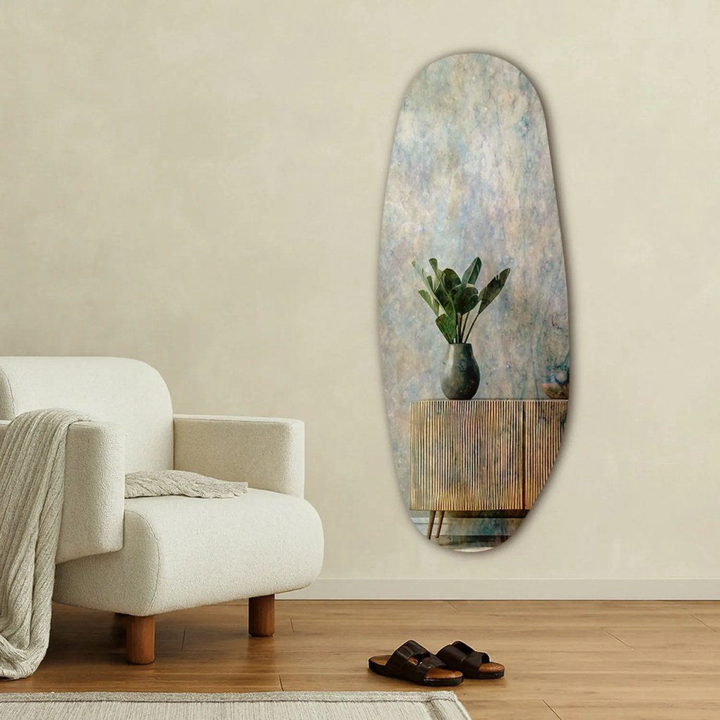 Specchio effetto antico con patina – Pure Collection R38
