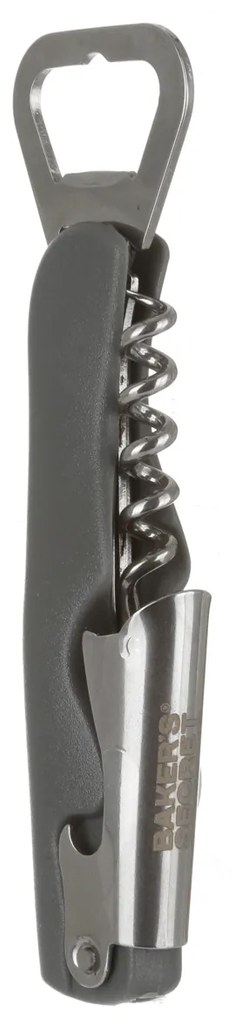 Apribottiglie multifunzione con cavatappi