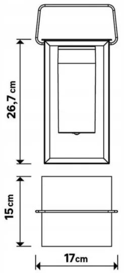 Lampada LED dimmerabile da esterno MESHY LED/2W/5V IP44