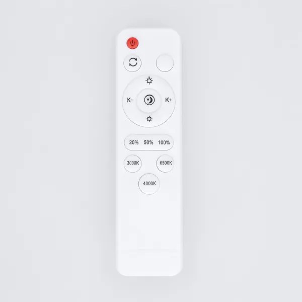 Brilagi-LED Lampada dimmerabile FANCIA LED/48W/230V 3000-6500K Ø 39 cm argento+telecomando