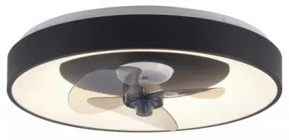 JUST LIGHT. 14644-18 -Plafoniera LED con ventilatore VENIKA LED/36W/230V+RC