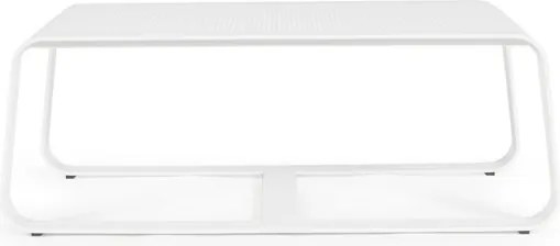 Salotto Da Esterno In Alluminio Divano 3 Posti 2 Poltrone Con Tavolino Merrigan Bianco Bizzotto