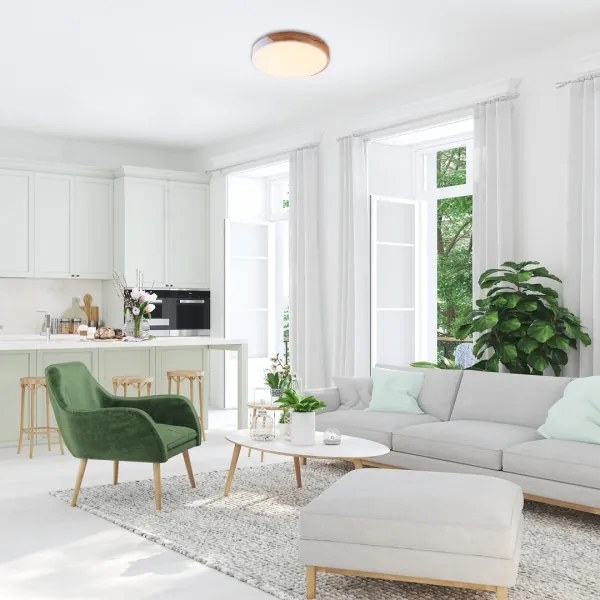 Rabalux 3527 - Plafoniera LED MAPLE LED/24W/230V bianco