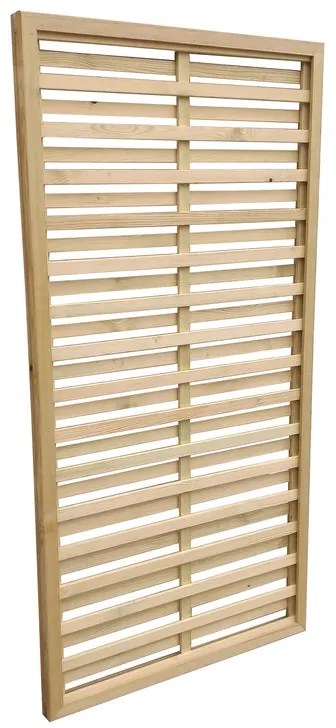 Pannello grigliato in legno Orizzontale L 90 x H 180 cm, spessore 6 mm