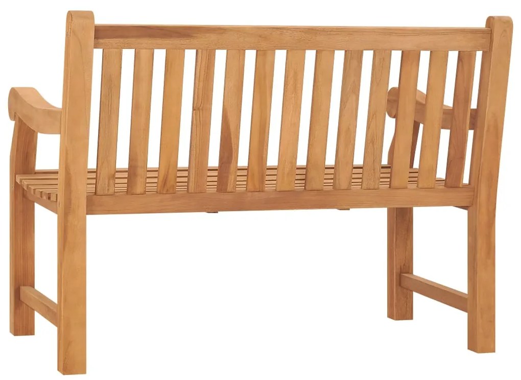 Panchina da giardino 114 cm in legno massello di teak