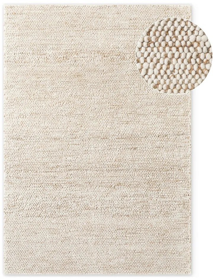 Tappeto beige tessuto a mano con lana 200x300 cm Peas - Villeroy&amp;Boch