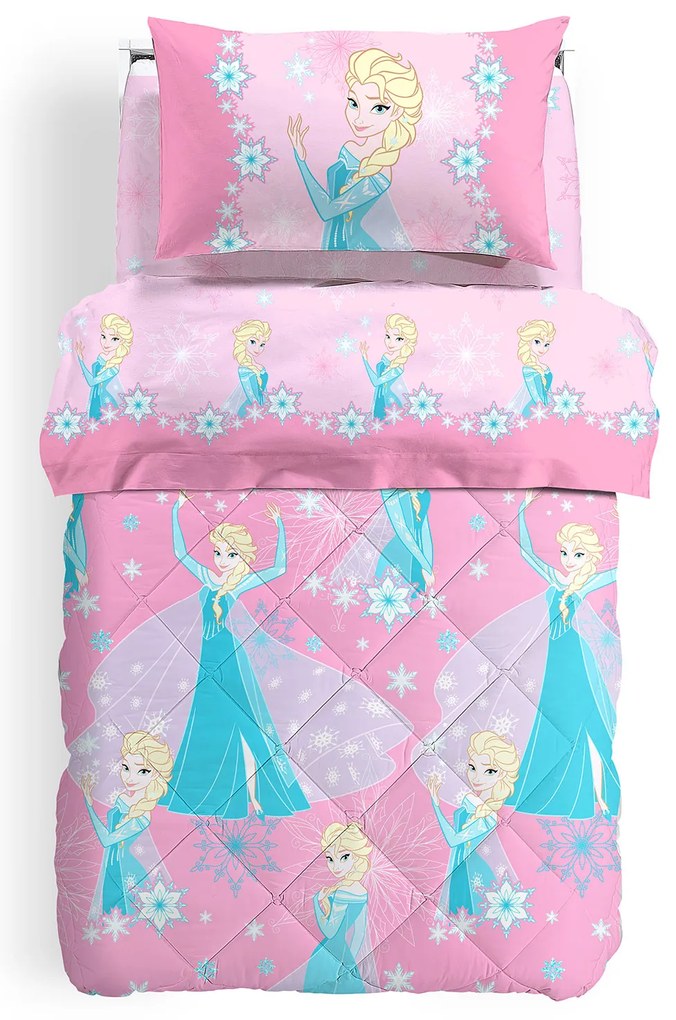 Trapunta Singolo Queen elsa Disney, in microfibra CALEFFI