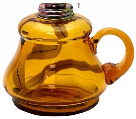 Lampada a olio TEREZA 34 cm amber