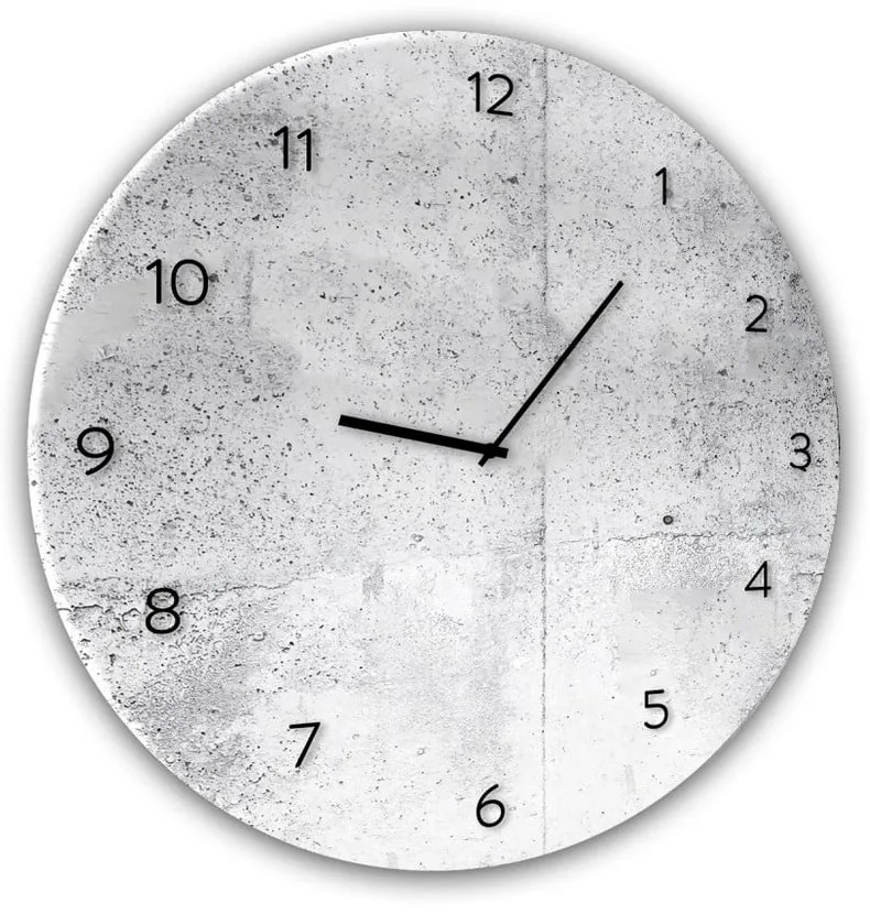 Orologio da parete in vetro, ⌀ 30 cm Wall - Styler