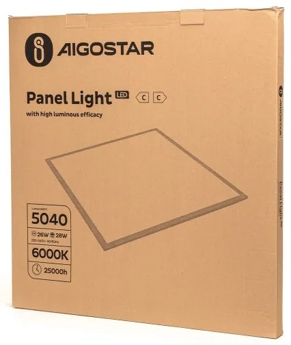 Aigostar - Pannello LED da incasso LED/28W/230V 60x60 cm 6000K