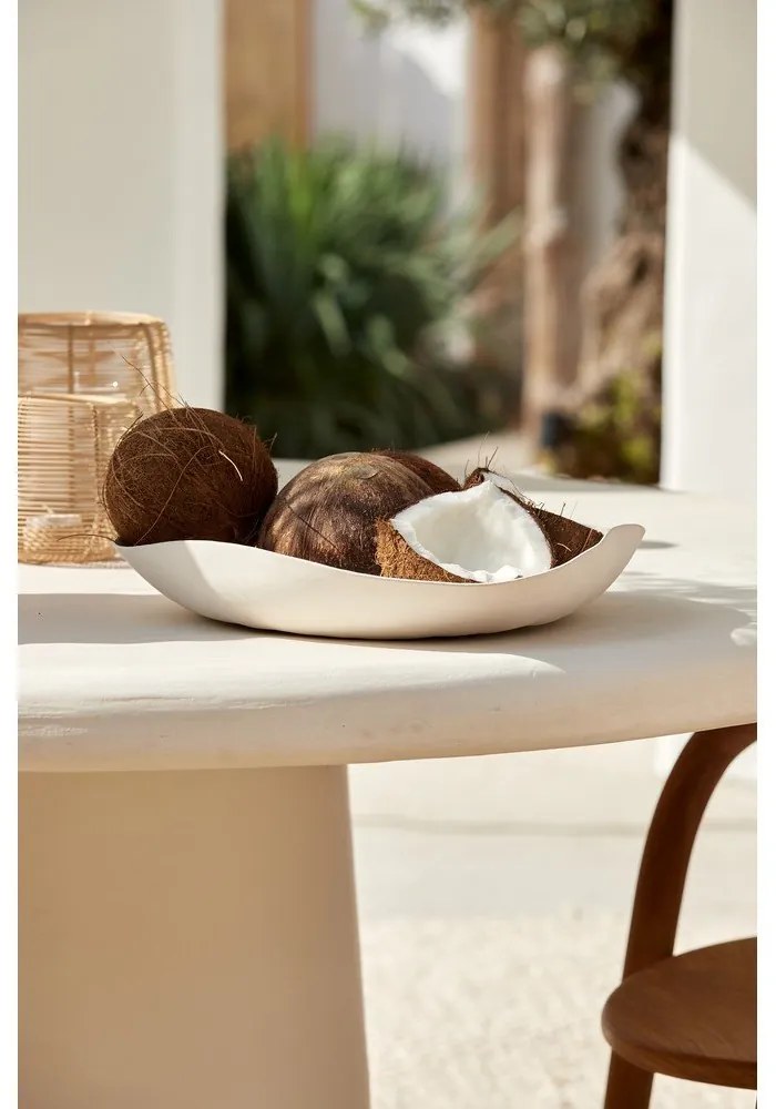 Vassoio decorativo in metallo 32x33 cm Anzio - Light &amp; Living