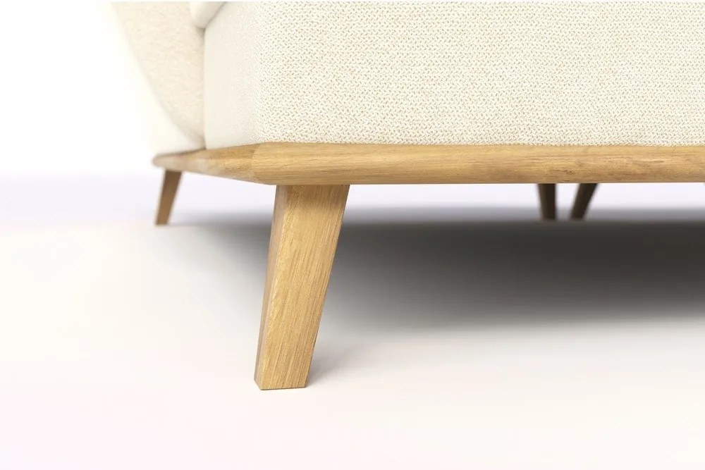 Divano letto angolare crema (penisola a sinistra) Balitco - Ropez