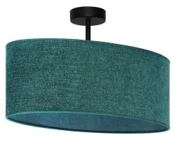 Duolla - Lampadario a plafone OVAL 1xE27/15W/230V verde