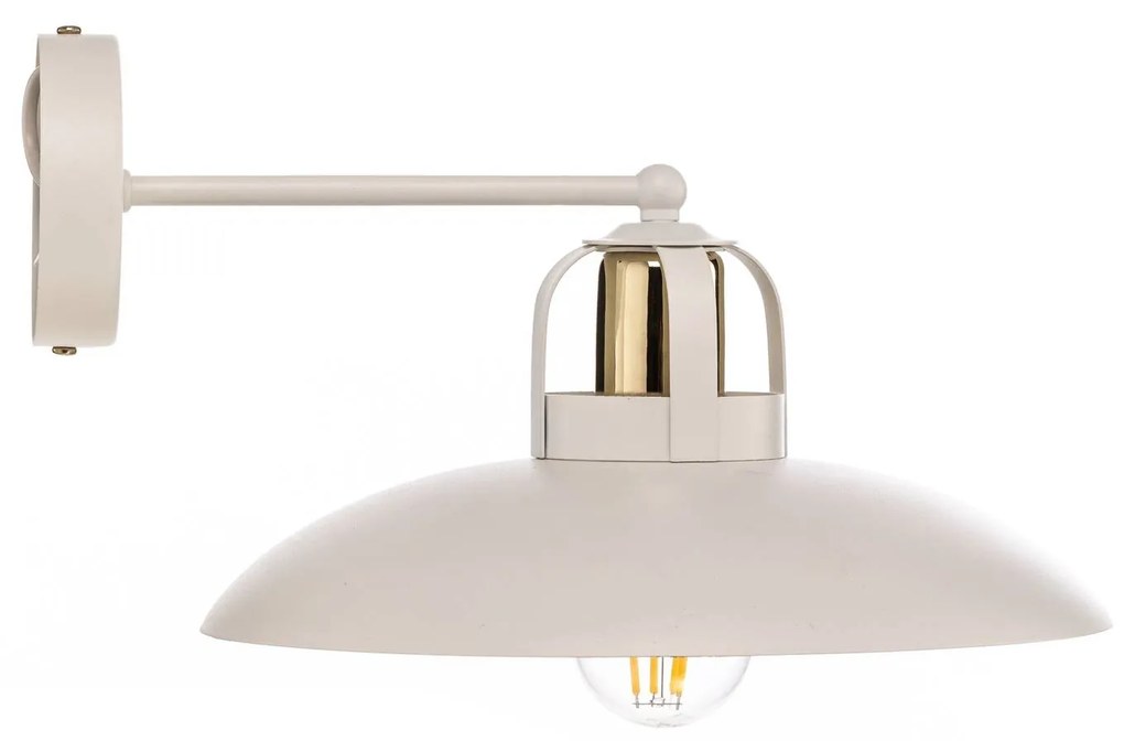 Eko-Light Applique Felix, bianco/oro