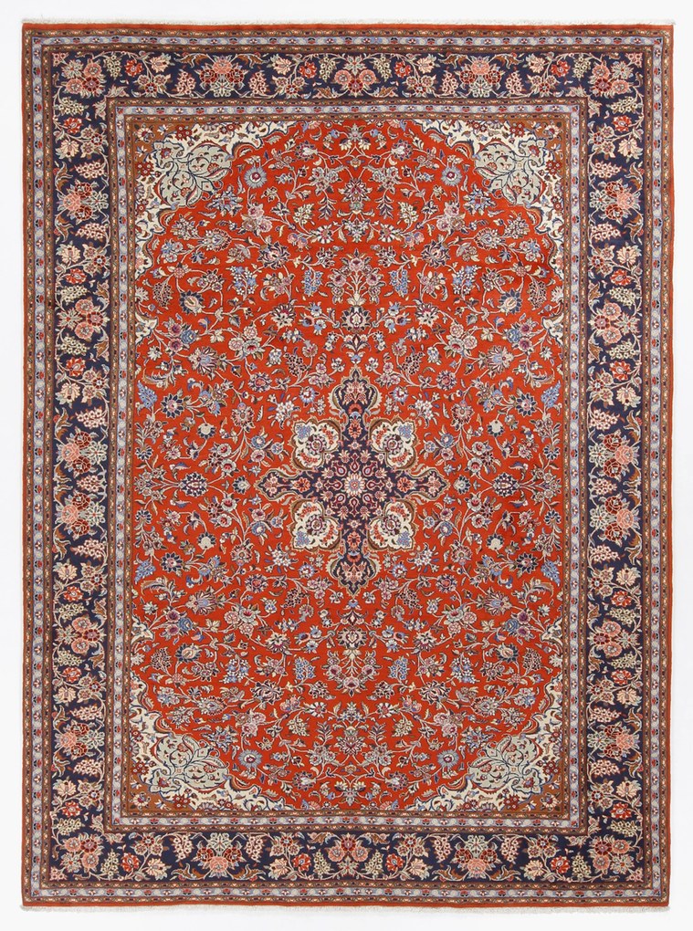 Mashad Tappeto 250 x 350 (Iran) Annodato A Mano