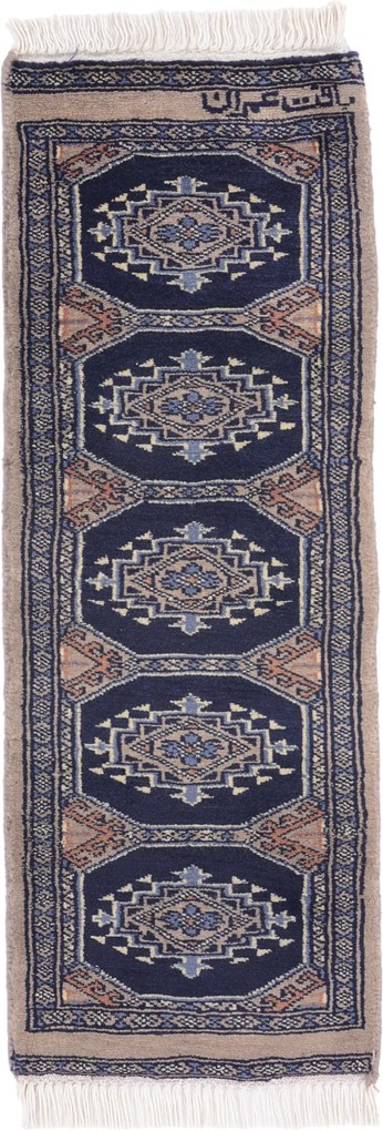 Bokhara Tappeto orientale 30 x 90 (Pakistan) Annodato A Mano
