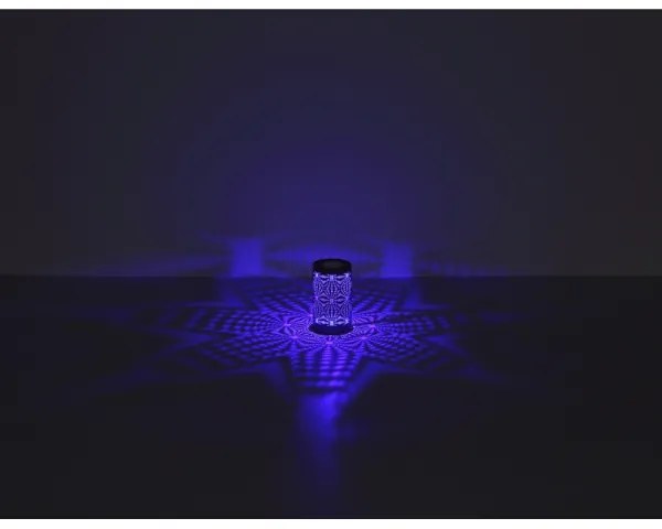 Globo 21018CH - Lampada da tavolo LED RGB touch AMIYAH LED/1W/5V 500mAh marrone