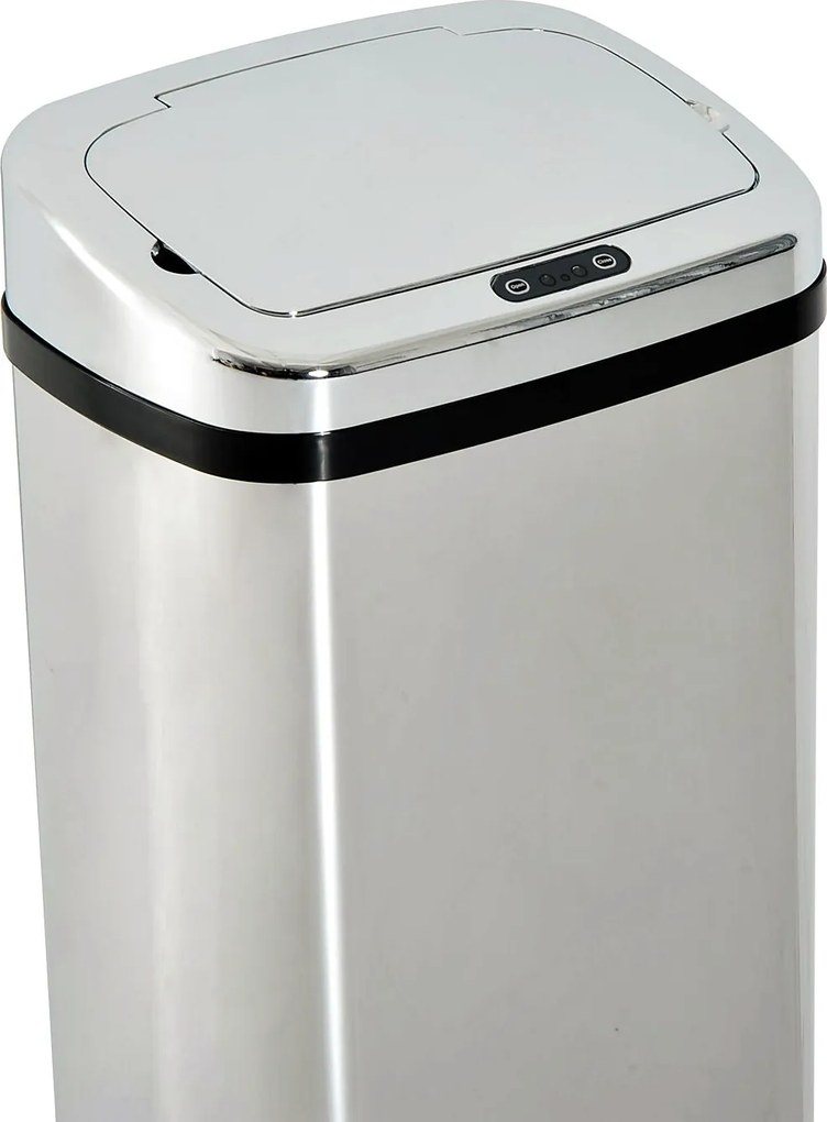 Cestino dei Rifiuti in Acciaio Inox a Infrarossi 50L...