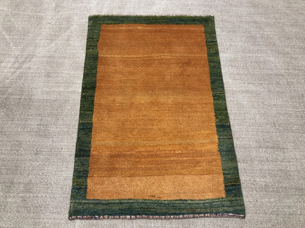 Gabbeh Tappeto 150 x 100 Giallo (Iran) Annodato A Mano