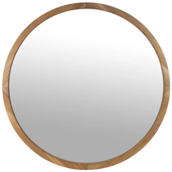 Eglo 425038 - Specchio da parete BANI Ø 70 cm marrone