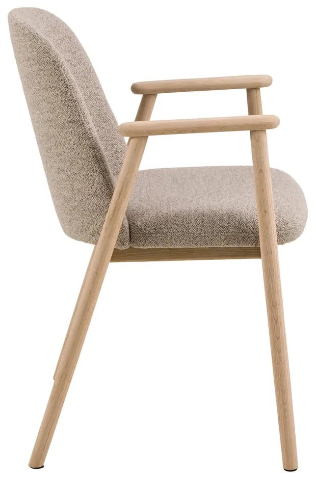 Sedia da pranzo beige Leo - Actona