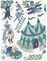 Coordonne Wandbild Magic Circus - Mint