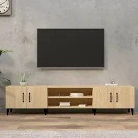 Mobile per TV Rovere Sonoma 180x31,5x40 cm in Legno Multistrato 816267