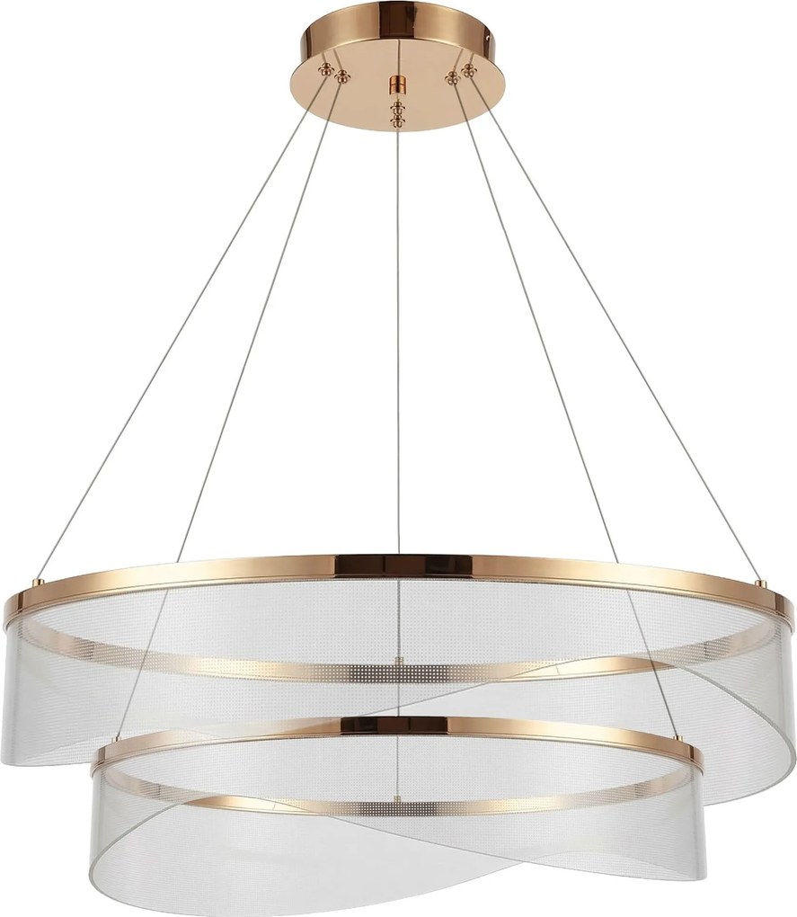 LAMPADA A SOSPENSIONE DA SOFFITTO G146-2CP GOLD