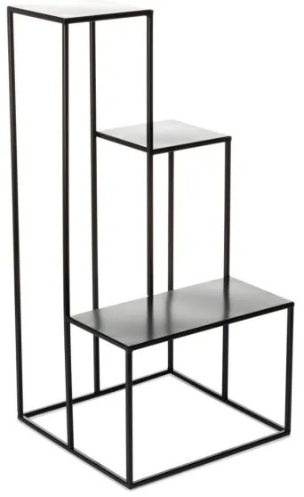 Portafiori KASKADA 85x40 cm nero