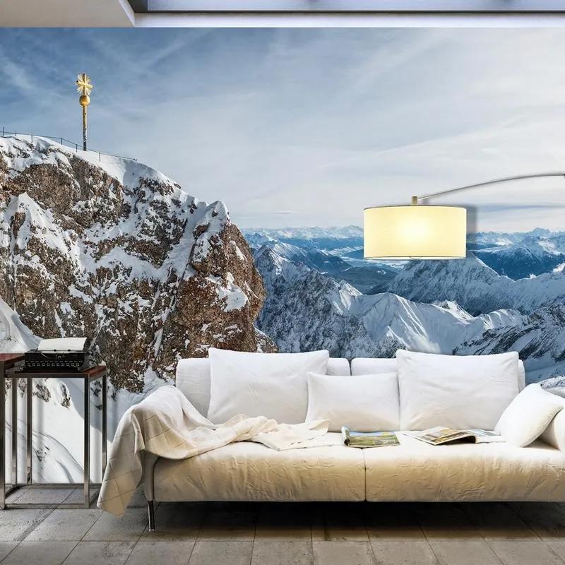 Fotomurale adesivo Winter in Zugspitze