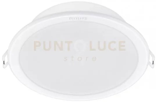 Faretto philips meson  downlight rotondo bianco, 80mm 5,5w 4000k, m...