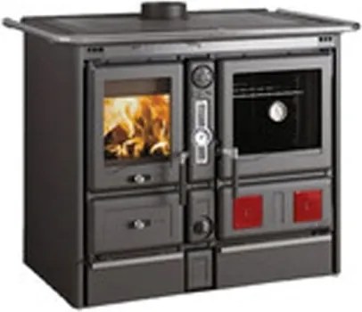 Termocucina a legna Rosa 16,8 kW Antracite - La Nordica