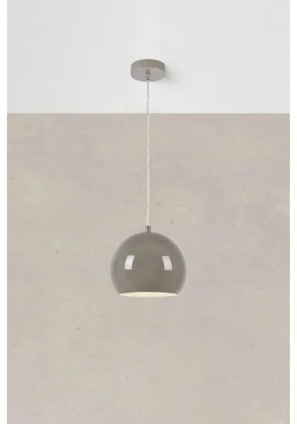Markslöjd 108989 - Lampadario a sospensione con cavo POP 1xGU10/7W/230V Ø 20 cm grigio